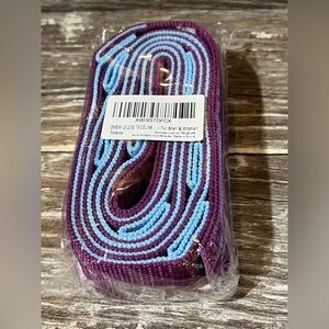 Teceum Yoga Pilates‎ Physical Therapy Athletic Purple Blue Striped Belt Unisex